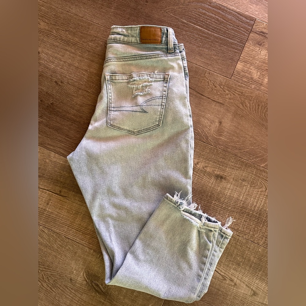 AE mom jeans